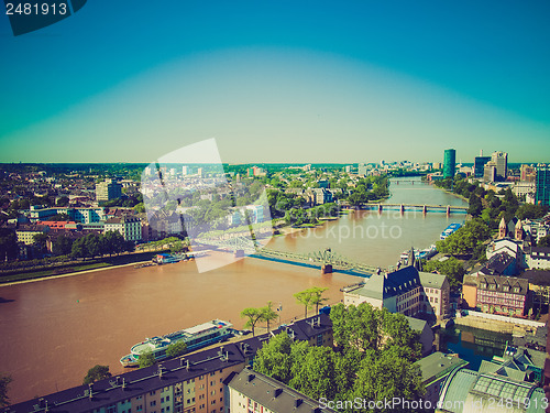 Image of Retro look Frankfurt am Main