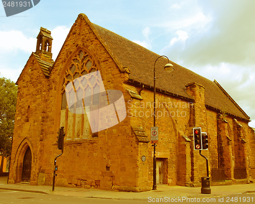 Image of Retro looking St John Hospital, Coventry