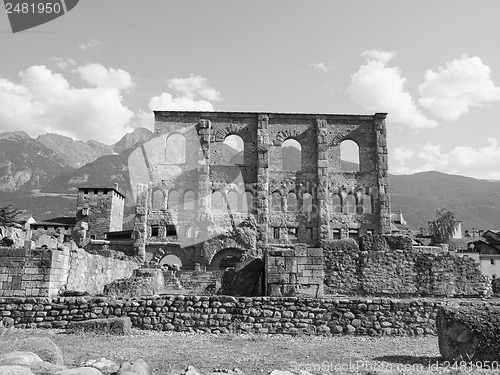 Image of Roman Theatre Aosta