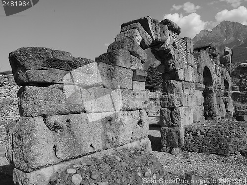 Image of Roman Theatre Aosta