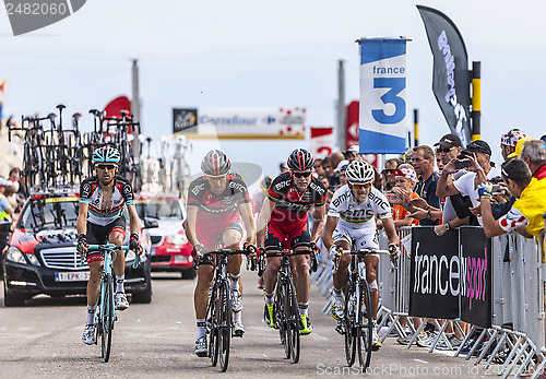 Image of BMC Team Climbing Mont Ventoux