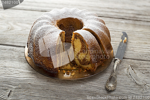 Image of marble cake