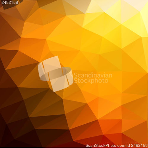 Image of Colorful abstract geometric background with triangular polygons.