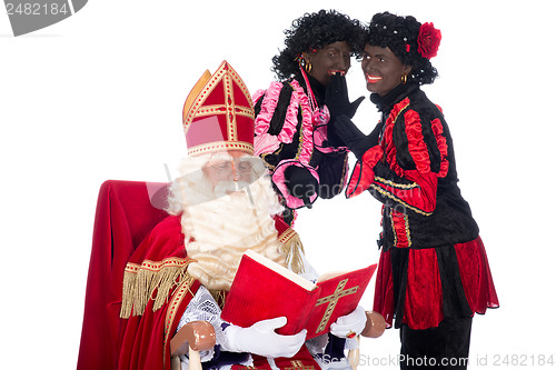 Image of Sinterklaas and Zwarte Piet