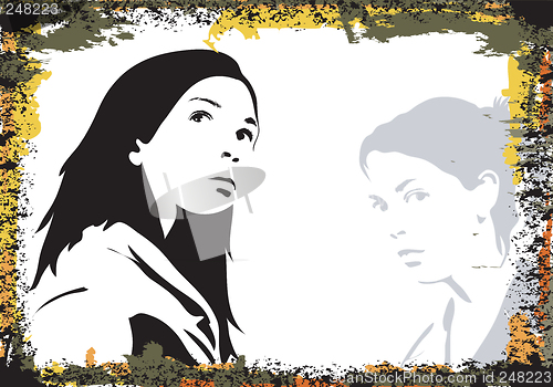 Image of Woman silhouette