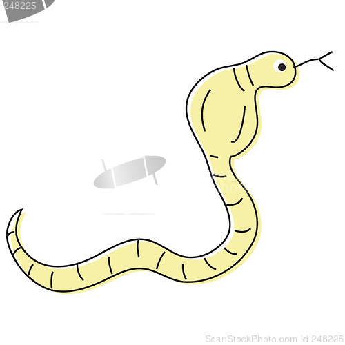 Image of Cartoon snake