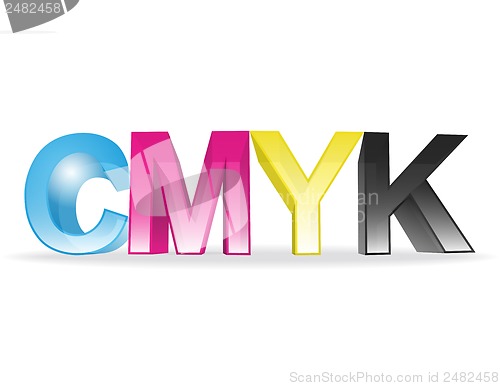 Image of CMYK concept