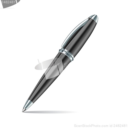 Image of pen isolated on the white background