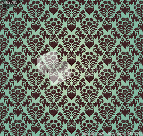 Image of Damask seamless pattern