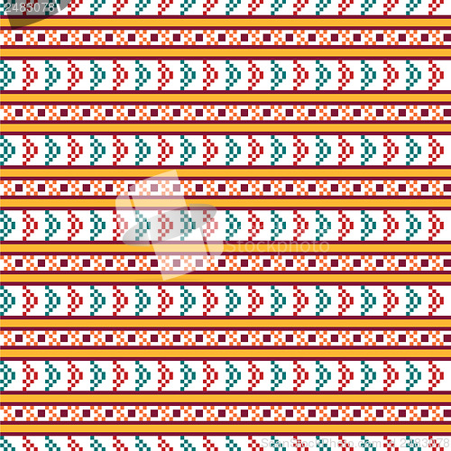 Image of seamless ethnic pattern