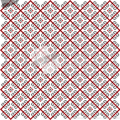 Image of seamless ethnic pattern