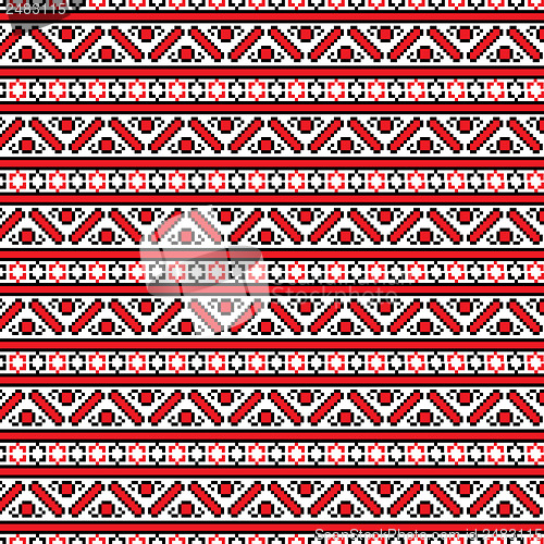 Image of seamless ethnic pattern