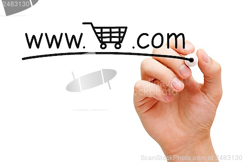 Image of Online Shopping Cart Concept