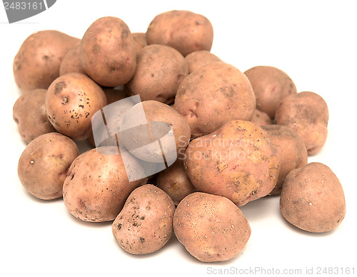 Image of raw potatoes