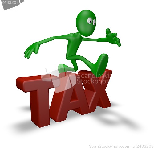 Image of tax jump