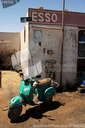 Image of Street scene in the Oasis of Bahariya, Egypt