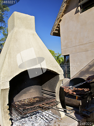 Image of BBQ grilled meat