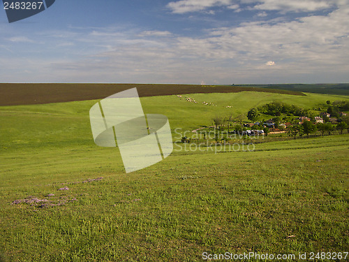 Image of Green fields