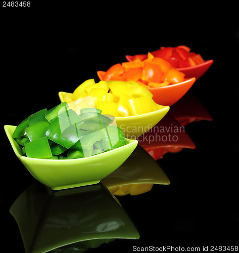 Image of Colorful peppers