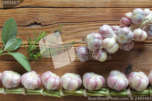 Image of Garlic and spices