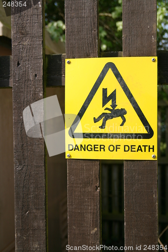 Image of Warning Sign