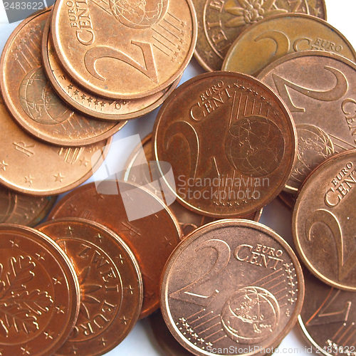 Image of Euro coins