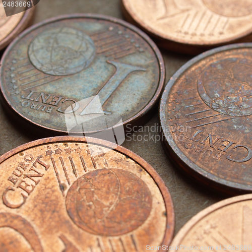 Image of Euro coins