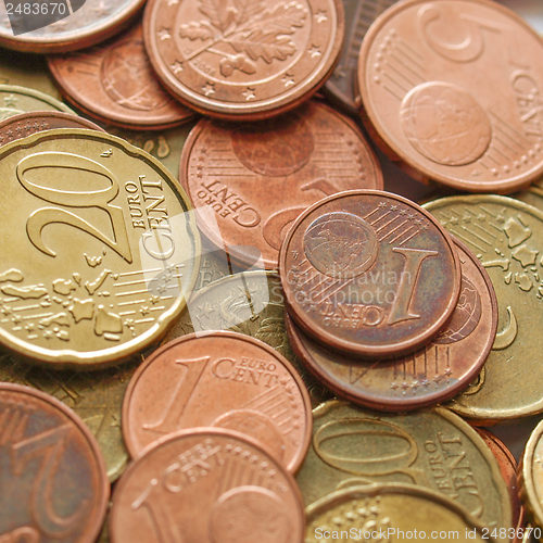 Image of Euro coins