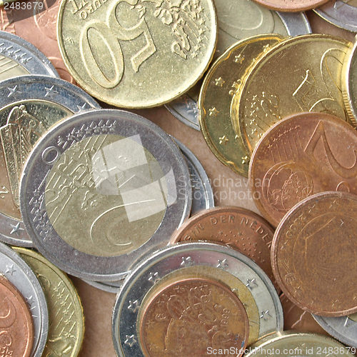 Image of Euro coins