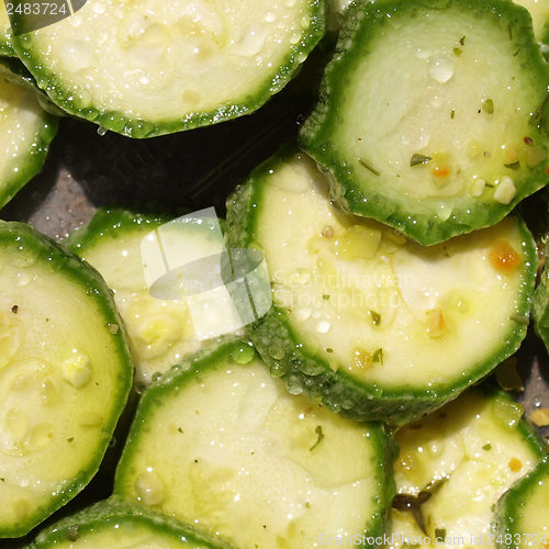 Image of Courgettes zucchini