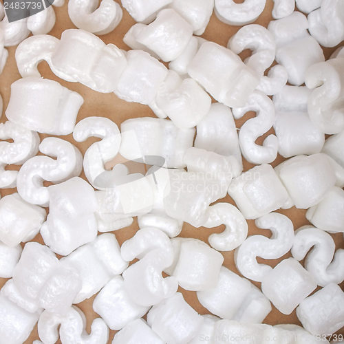 Image of Polystyrene beads background