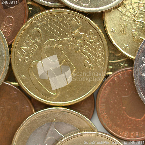 Image of Euro coins
