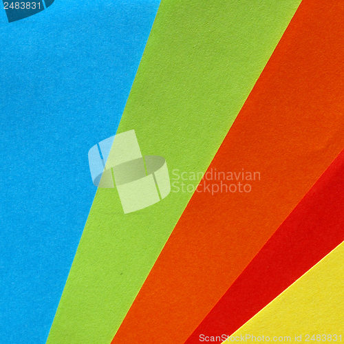 Image of Coloured paper