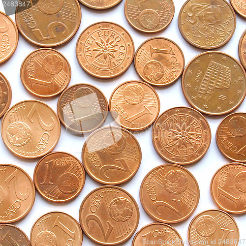 Image of Euro coins