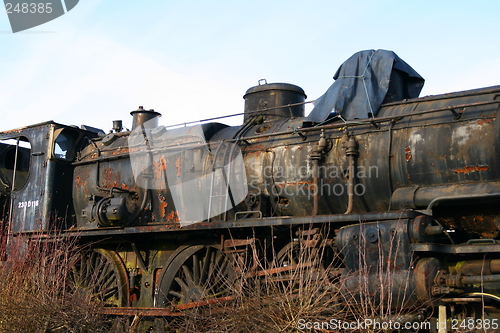 Image of Derelict Train