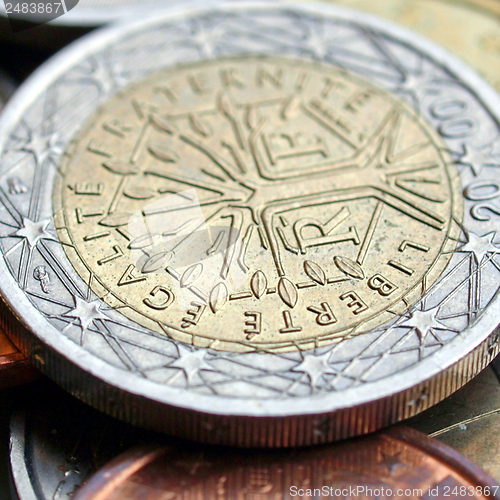Image of Euro coins