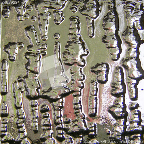 Image of Decorated glass