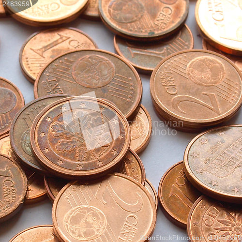 Image of Euro coins