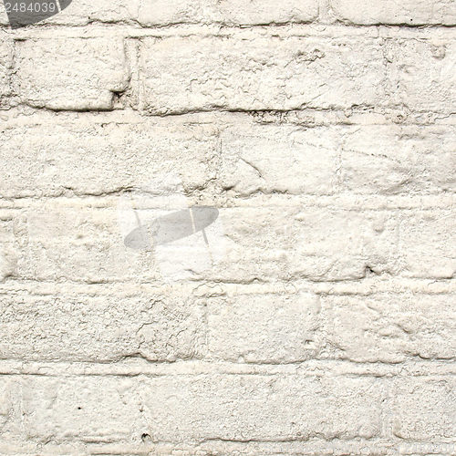 Image of White brick wall