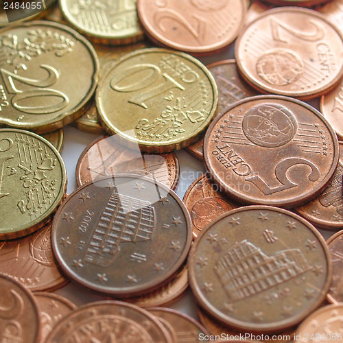 Image of Euro coins