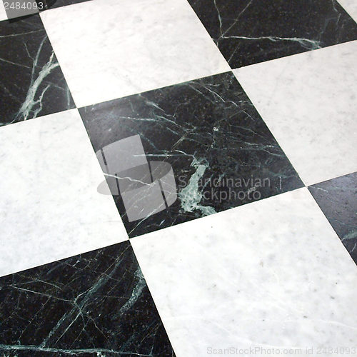 Image of Checked floor