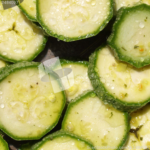 Image of Courgettes zucchini