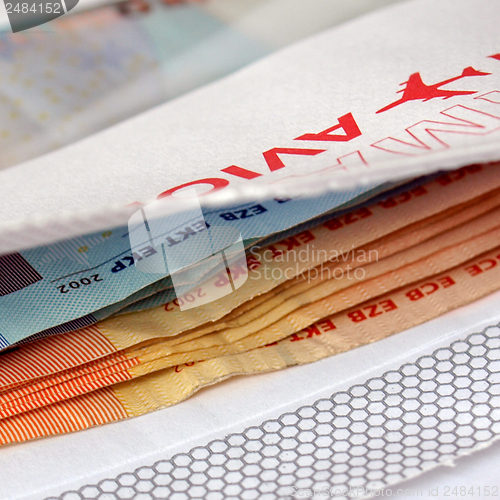 Image of Money in envelope