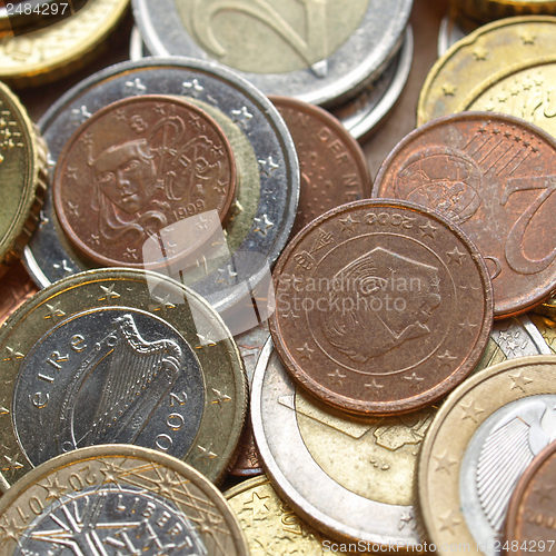 Image of Euro coins