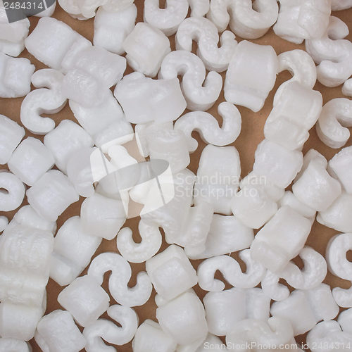 Image of Polystyrene beads background