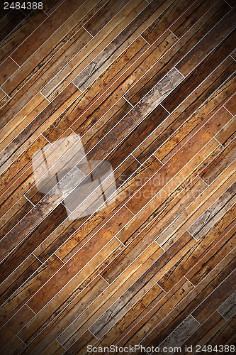 Image of beautiful wooden parquet