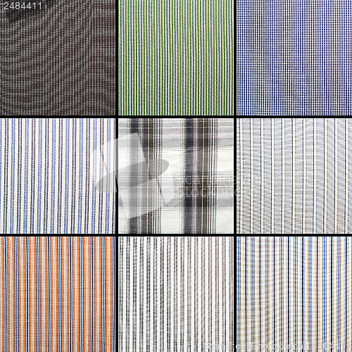 Image of collection of shirts material