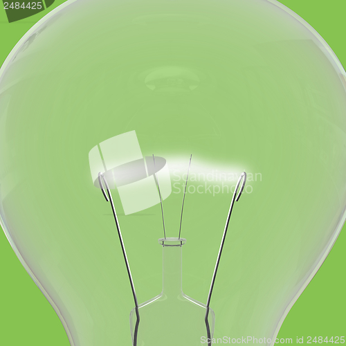 Image of Green lightbulb