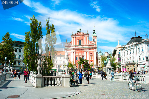 Image of Ljubljana Preseren Square