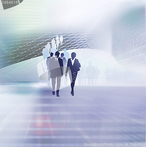 Image of business background illustration